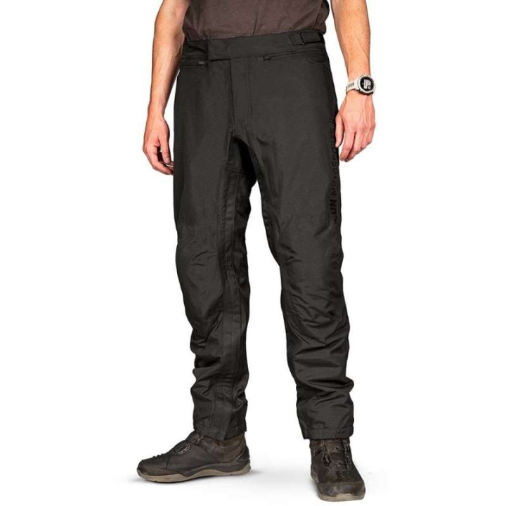 Icon PDX3 BLACK motorcycle overtrousers