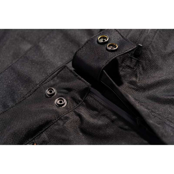 Icon PDX3 BLACK motorcycle overtrousers