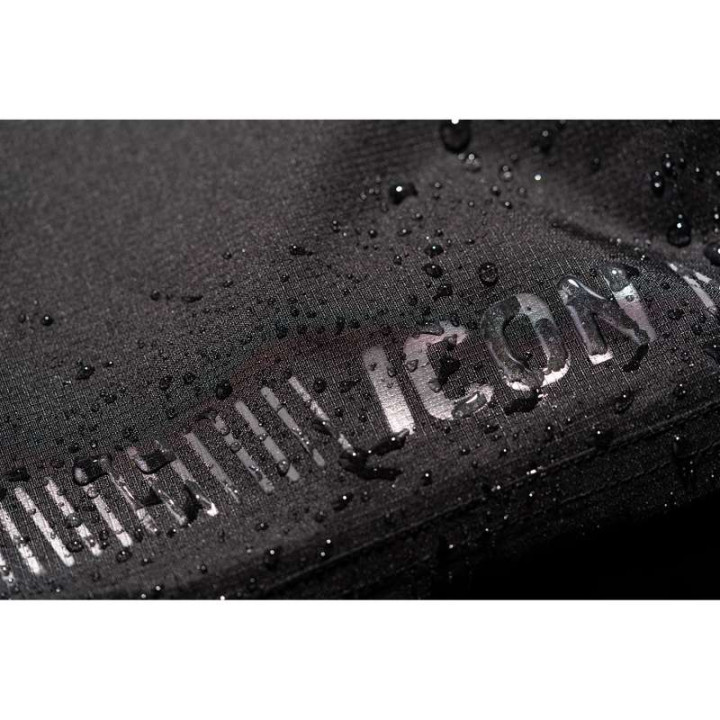 Icon PDX3 BLACK motorcycle overtrousers