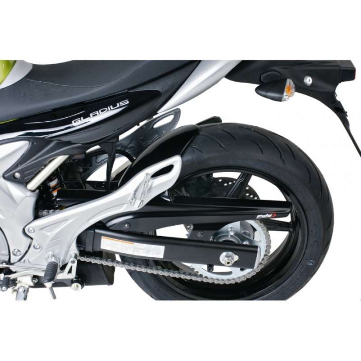 Garde-boue arrière Puig noir mat (5019J) Suzuki GLADIUS