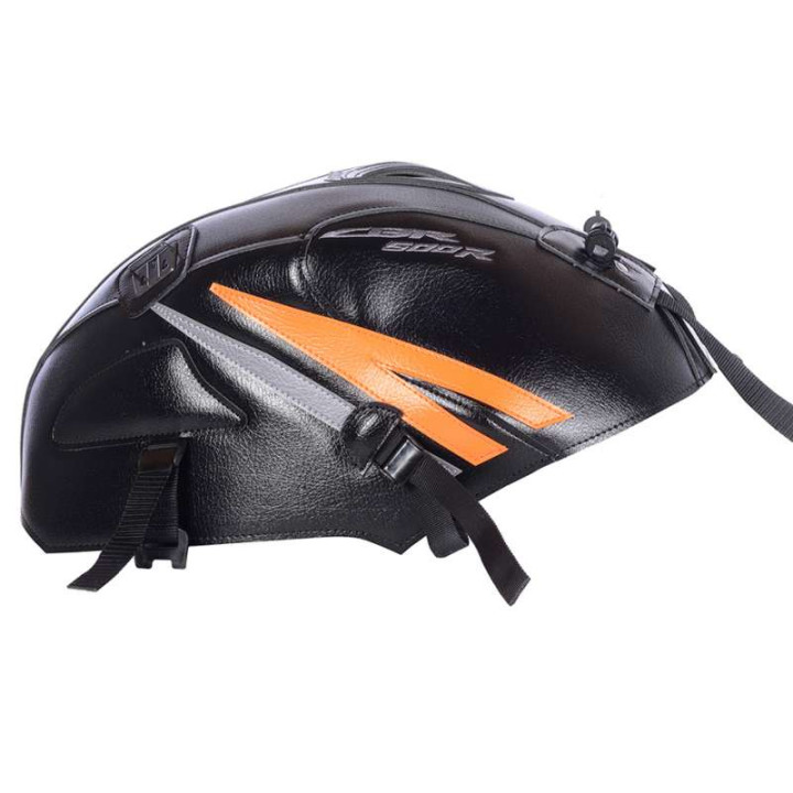 Bagster black orange steel tank mat (1710C) Honda CBR500R