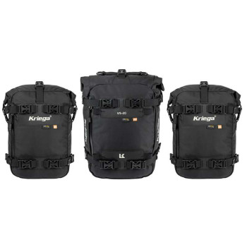 Kit sacoches de selle moto Kriega US-COMBO 40 Kit sacoches de selle moto Kriega US-COMBO 40