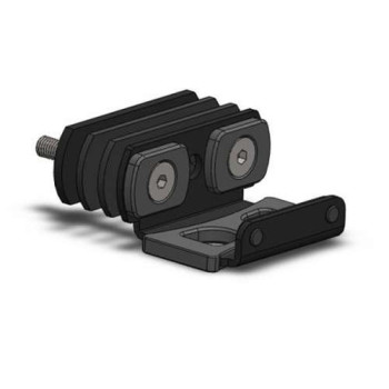 Support bloque disque moto URBAN UR14S/UR10 (tube carré)