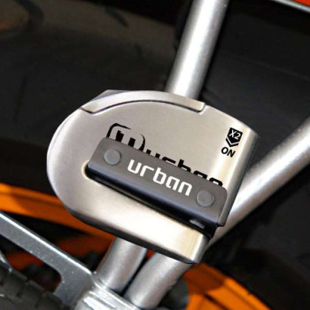 Support bloque disque moto URBAN UR14S/UR10 (tube carré)