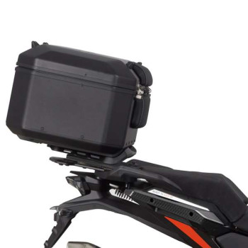 Kit top case alu Shad TERRA TR48 BLACK + support (K0DV11ST) KTM SUPER ADVENTURE 2021
