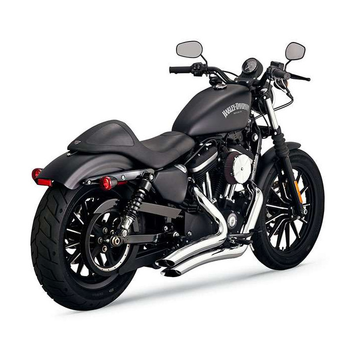 Ligne complète Vance & Hines BIG RADIUS CHROME (26067) Harley SPORTSTER 14-