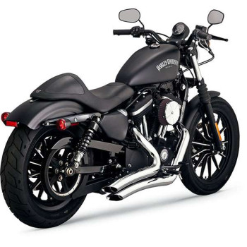 Ligne complète Vance & Hines BIG RADIUS CHROME (26067) Harley SPORTSTER 14-