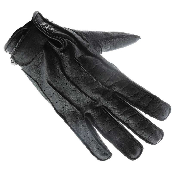 Helstons OSCAR AIR summer motorcycle gloves Black