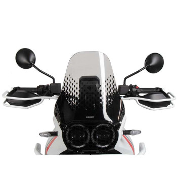 Renforts de protège-mains blanc Hepco & Becker DUCATI DESERT X Renforts de protège-mains blanc Hepco & Becker DUCATI DESERT X