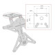 Barracuda universal plate holder
