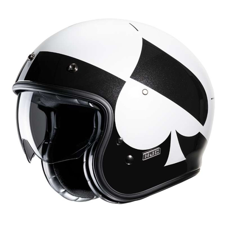 Casque moto HJC V31 KUZ BLANC/NOIR