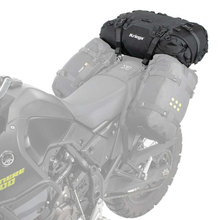 Motorcycle saddle bag Kriega RACKPACK US-40 28-40 liters