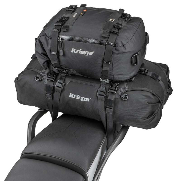 Motorcycle saddle bag Kriega RACKPACK US-40 28-40 liters