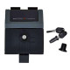 Shad PREMIUM complete lock for SH48 top case (black key) Shad PREMIUM complete lock for SH48 top case (black key)