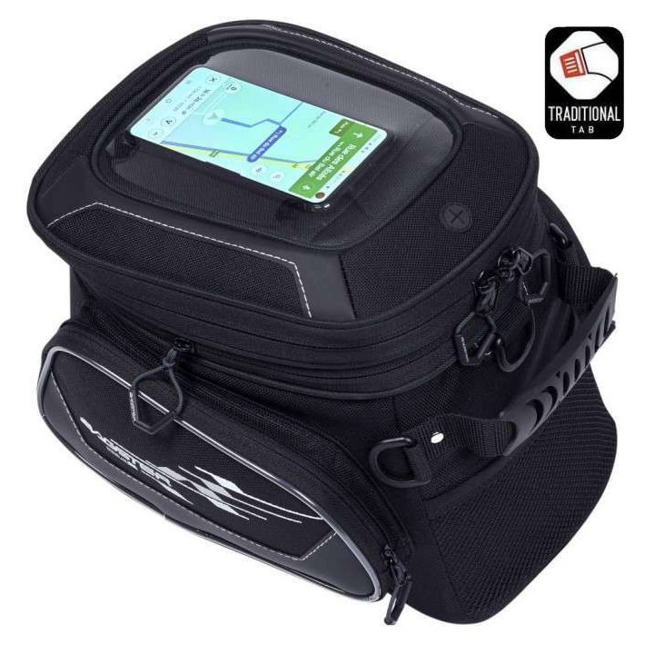 Sacoche réservoir Bagster RAPTOR TABS 8L + fixation tapis XAC210