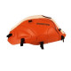 Bagster tank mat orange/white stripe (1405J) Ducati Monster 600/1000 - S4/S2R/S4R - Monstro
