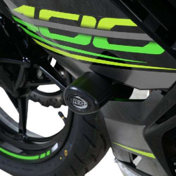 Tampons de protection R&G AERO Kawasaki Ninja 250/Ninja 400/Z250 /Z400 (CP0444BL)