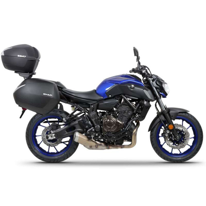 Shad SH47 WHITE motorcycle top case