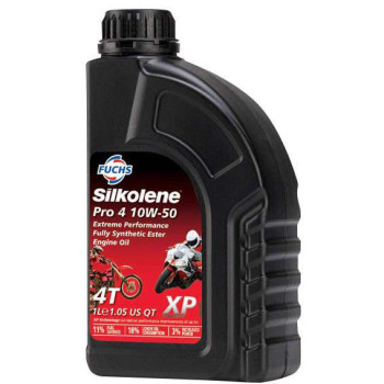 Huile moteur Silkolene PRO 4 10W50 XP 1 litre Huile moteur Silkolene PRO 4 10W50 XP 1 litre