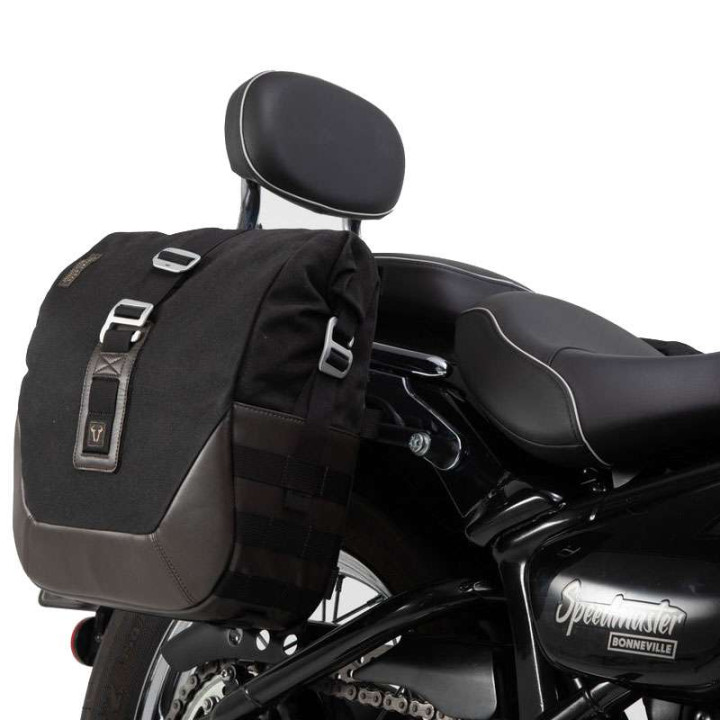SW-Motech LEGEND GEAR LC2 Black Ed. kit Triumph Bonneville Speedmaster
