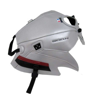Tapis de réservoir Bagster argent noir rouge foncé (1713F) Honda CB500X
