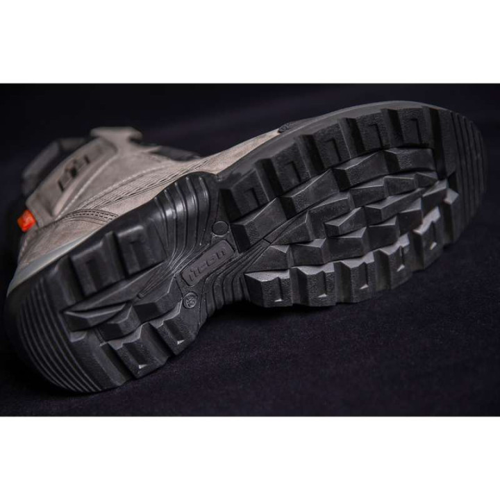 Icon STORMHAWK Grey motorcycle boots