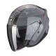 Scorpion EXO-230 SR Grey / Red motorcycle helmet Scorpion EXO-230 SR Grey / Red motorcycle helmet