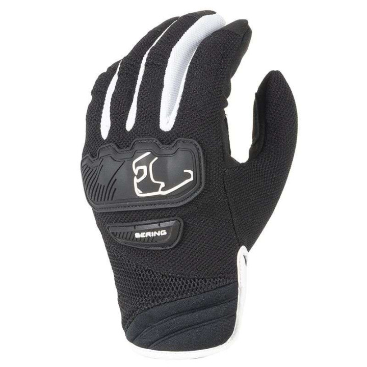 Gants moto d'été Bering YORK NOIR/BLANC