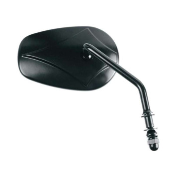 Harley-Davidson original Vparts right mirror Black 5/16