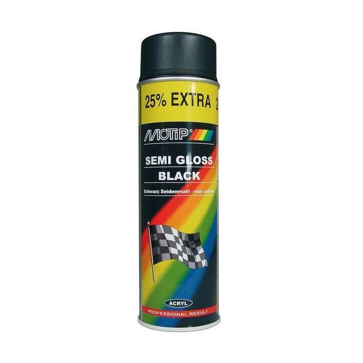 Peinture Noir satin MOTIP - 500 ml