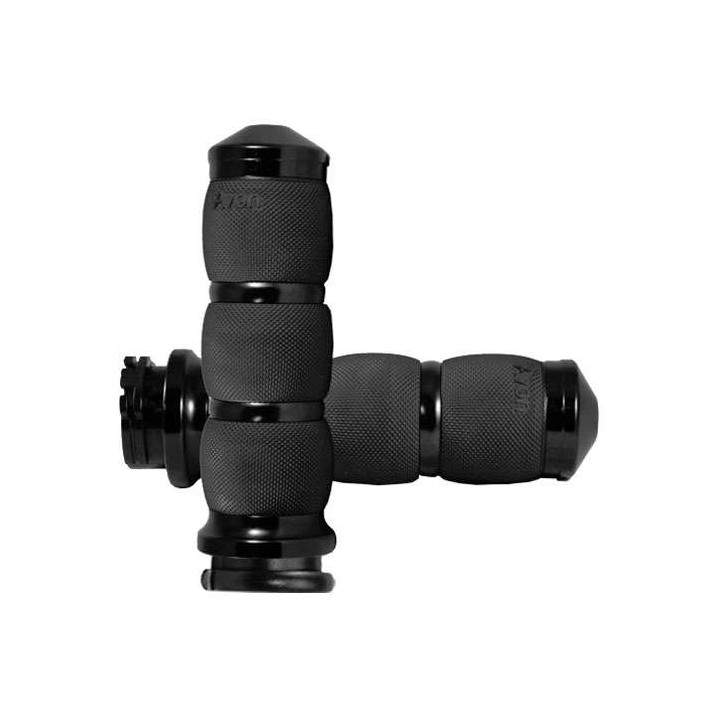Motorcycle grips AVON AIR CUSHIONED GRIPS Harley-Davidson Black