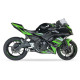 Ligne complète homologuée Ixil L3XB (XK7353XB) Kawasaki Z650/Ninja 650