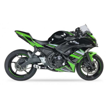 Ligne complète homologuée Ixil L3XB (XK7353XB) Kawasaki Z650/Ninja 650
