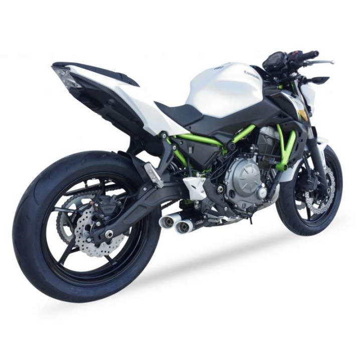Ligne complète homologuée Ixil L3XB (XK7353XB) Kawasaki Z650/Ninja 650