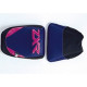 Housse de selle Bagster (2027F) Fuchsia/Violet Fonce/Noir/Lettres Fuchsia Kawasaki ZXR750/750 R 95