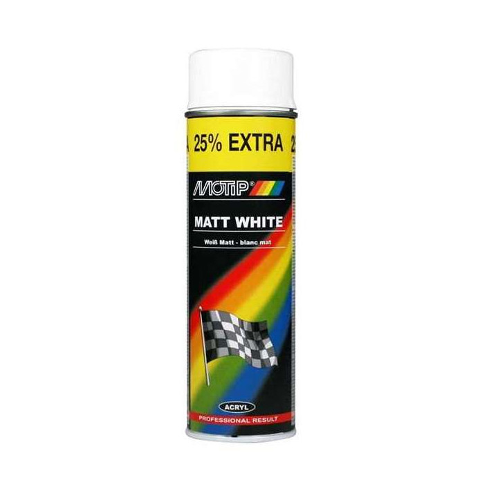 Peinture Blanc mat MOTIP - 500 ml