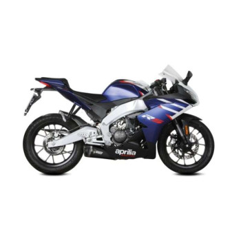 Ligne complète Mivv DELTA RACE Inox noir (A.018.LDRB) Aprilia RS125