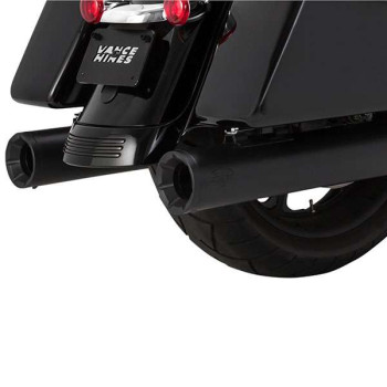 Muffler Vance &amp- Hines ELIMINATOR 400 BLACK (46714) Harley TOURING 17-