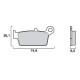 Brake pads cross racing Brembo 07HO26SX