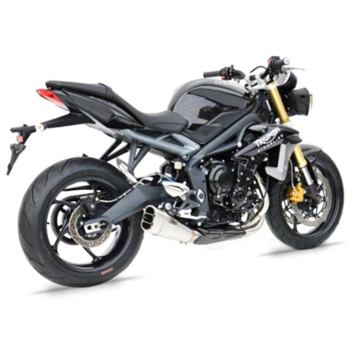 Ligne complète Zard INOX Triumph STREET TRIPLE 13-16