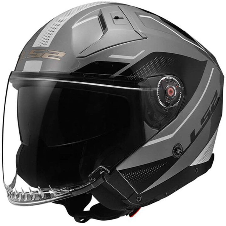 LS2 OF603 INFINITY II VEYRON Grey helmet 22.06 LS2 OF603 INFINITY II VEYRON Grey helmet 22.06