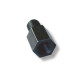 Adaptateur rétroviseur moto Bihr M8/125 (pas à gauche) à M10/125 (pas à droite)