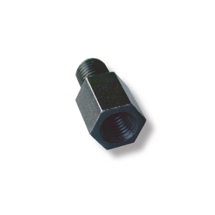 Adaptateur rétroviseur moto Bihr M8/125 (pas à gauche) à M10/125 (pas à droite)