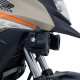 DENALI Honda CB500X lamp mounting kit