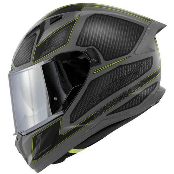 Casque moto Givi 50.9 ENIGMA GRIS/JAUNE