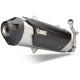 Mivv URBAN approved complete line Stainless steel /abs black Aprilia SR MAX 300