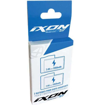 Batteries 7.4V 1950 mAh pour gants chauffants Ixon IT