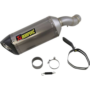 AKRAPOVIC TITANE approved muffler Kawasaki Z900 (S-K9SO6-HZT)