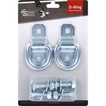 Anneaux d'arrimage x2 Acebikes D-Ring Heavy-Duty Duo Anneaux d'arrimage x2 Acebikes D-Ring Heavy-Duty Duo