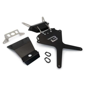 Barracuda plate bracket (HF7104-2-21) Honda FORZA 750 (for original flasher)